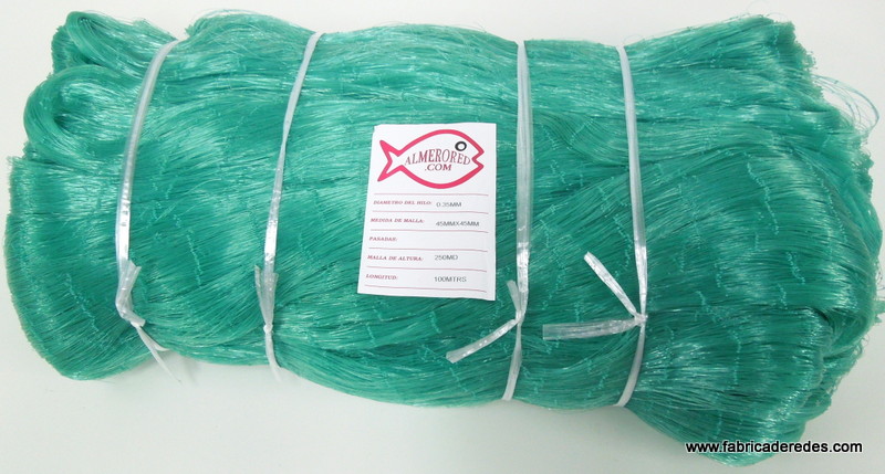 Red 0.35mm x 50mm x 250 mallas x 100mts
