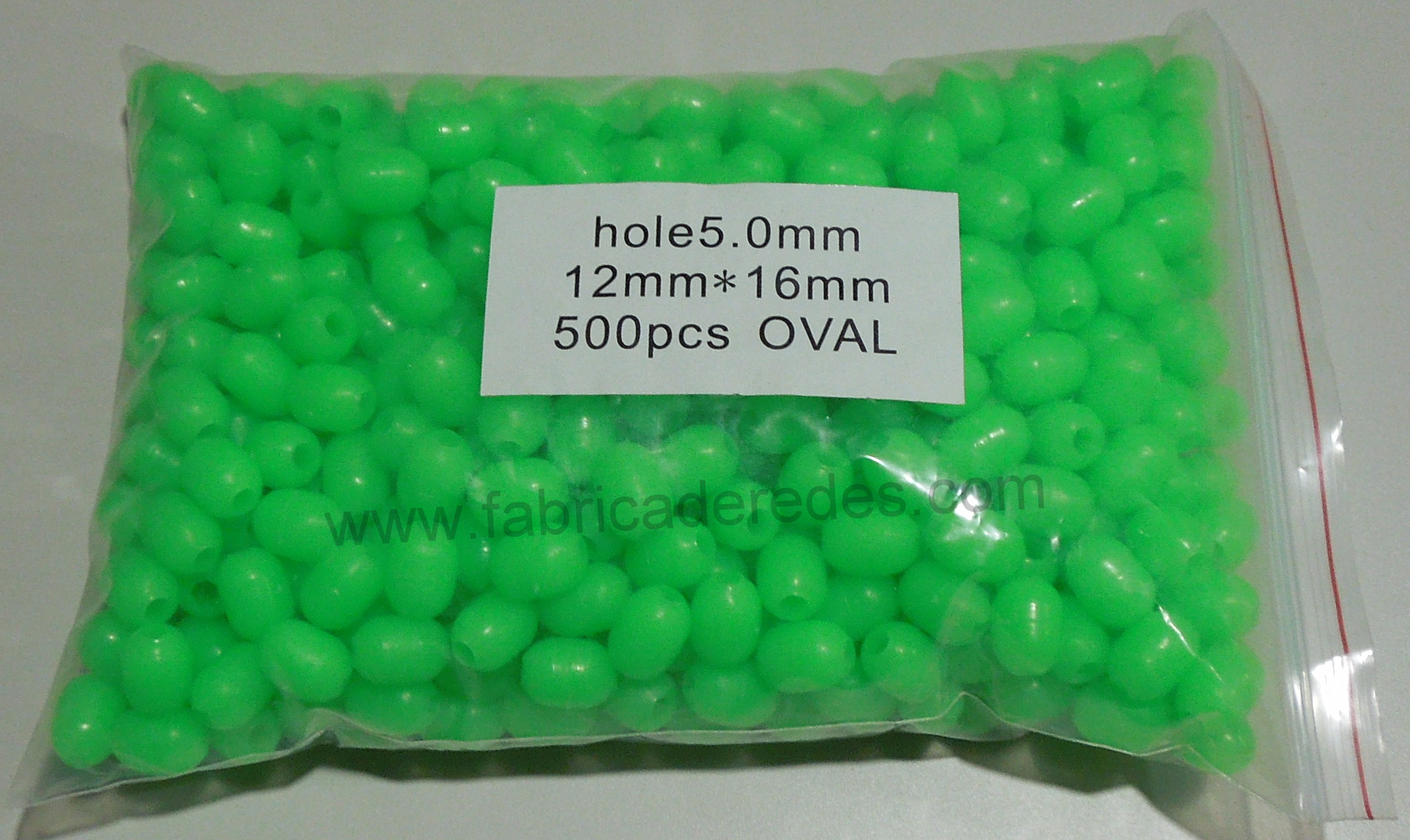 Perlita luminiscente OVOIDE 5mm