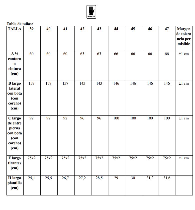 Tabla de vadeadores sbm01 fluo naranja