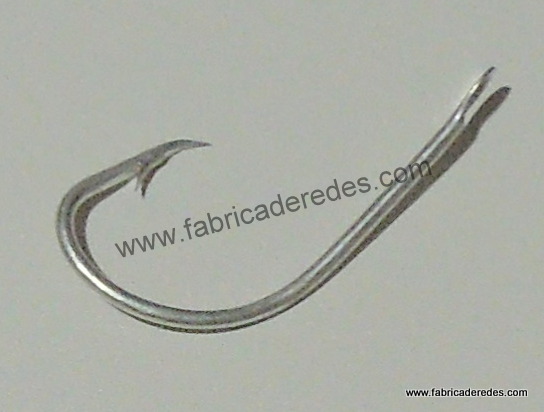 Anzuelo torcido 3/0 para pescar con palangre