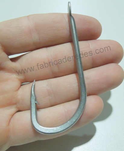 Anzuelo reforzado inoxidable 9/0 con paleta