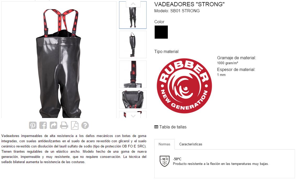 Vadeador strong sb01 nueva generacion